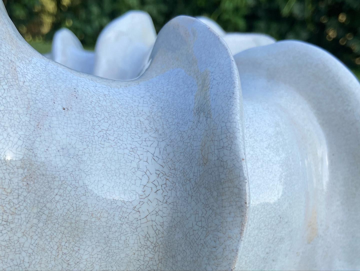 Ceràmica blanca amb textura